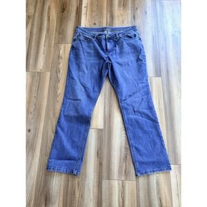Lee Perfect Fit Women's 26 Tummy Panel Straight Leg Pockets Denim Jeans